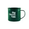 Big Green Egg Enamel Mug (vintage Geëmailleerde Mok)