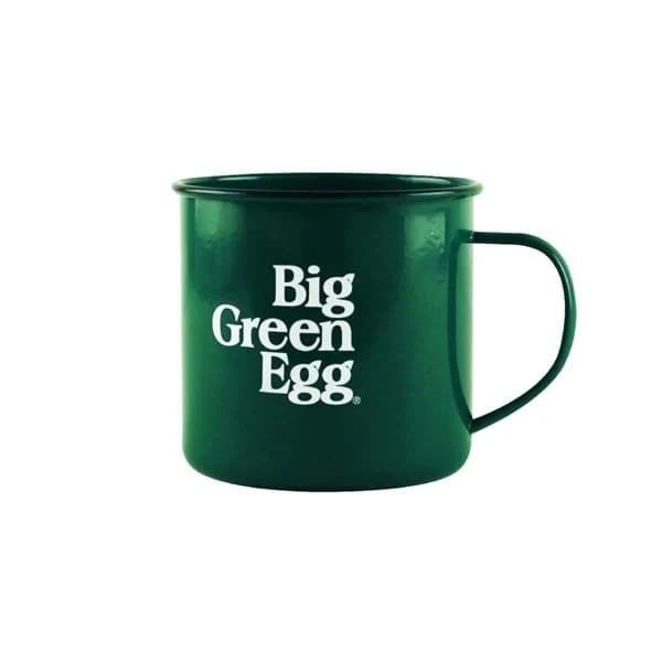 Big Green Egg Enamel Mug (vintage Geëmailleerde Mok)