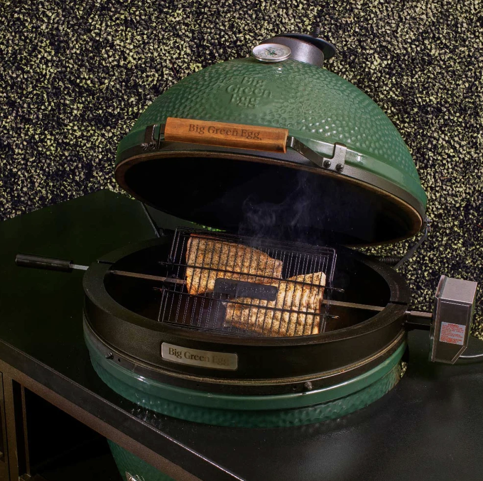 Big Green Egg Rotisserie BBQ Spit - Afbeelding 7