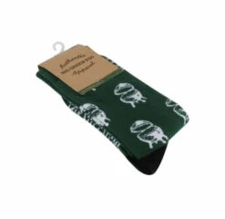 Big Green Egg Sokken Groen/Wit