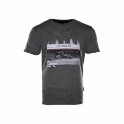 Big Green Egg T-Shirt The Evergreen Since '74 Houtskool Grijs