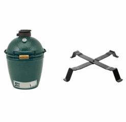 Big Green Egg Medium + Table Nest