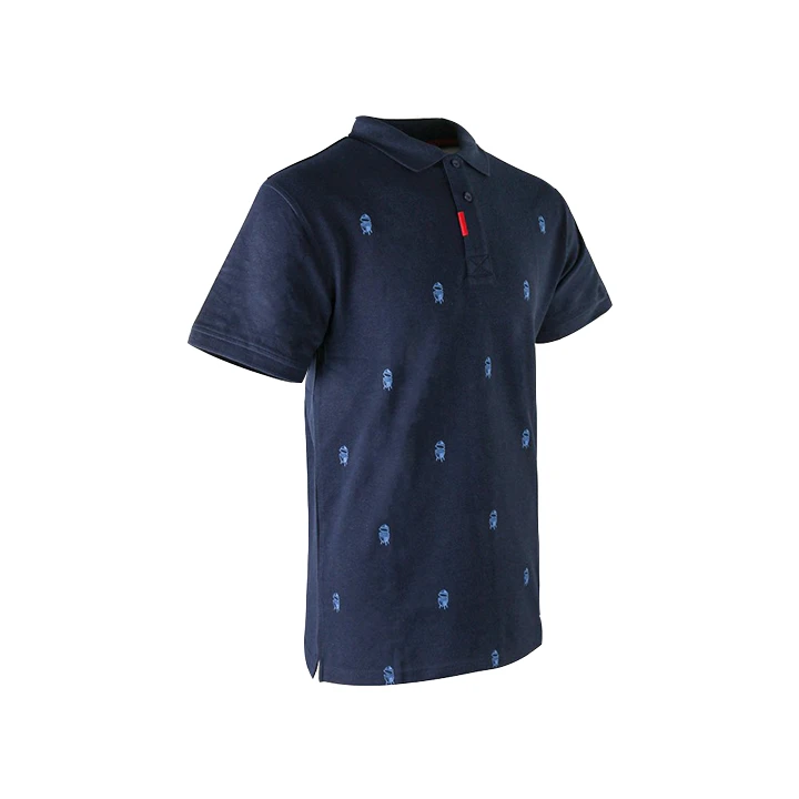 Big Green Egg Golf Poloshirt Navy Blauw - Afbeelding 2