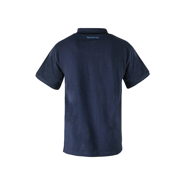 Big Green Egg Golf Poloshirt Navy Blauw - Afbeelding 3