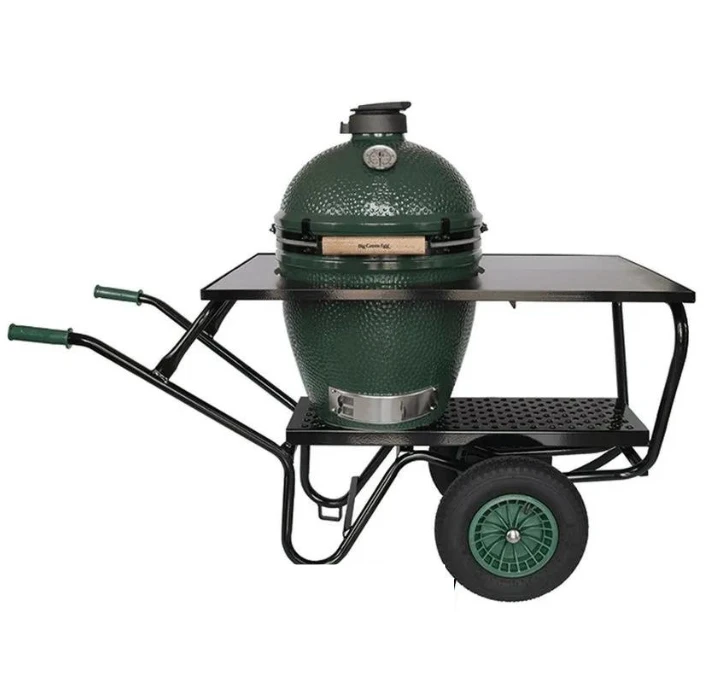 Big Green Egg Half Moon Cast Iron Plancha Griddle Large - Afbeelding 2
