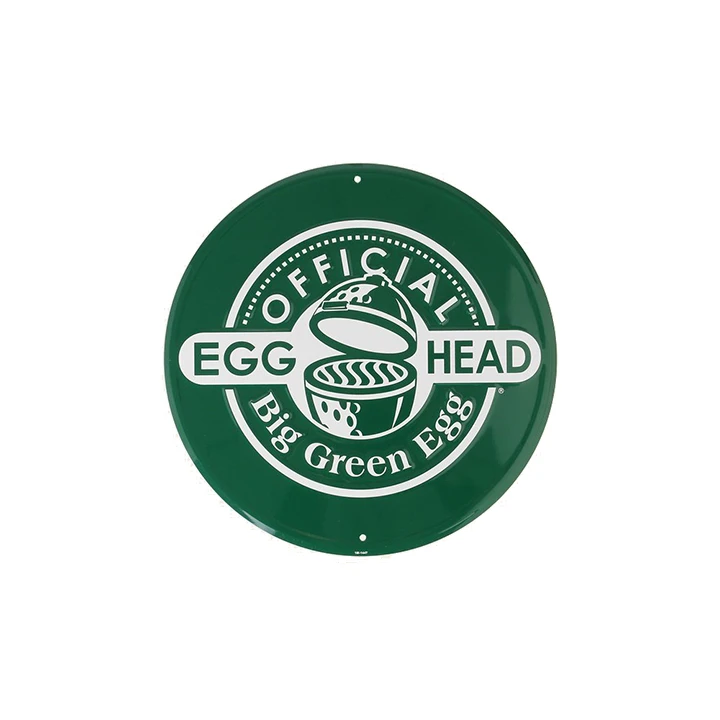 Big Green Egg Rond Tekstbord Groen Official Egghead